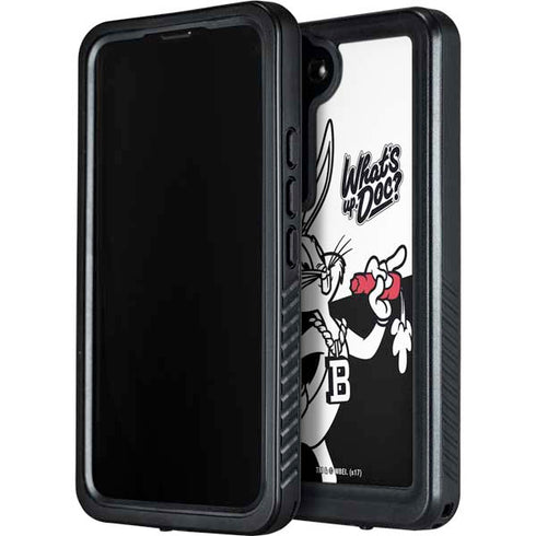 Looney Tunes Retro Bugs Bunny Galaxy S23 Waterproof Case