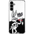 Looney Tunes Retro Bugs Bunny Galaxy S24 Plus Clear Case