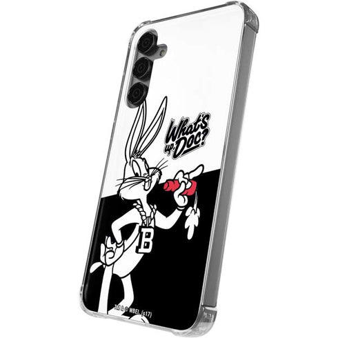 Looney Tunes Retro Bugs Bunny Galaxy S24 Plus Clear Case