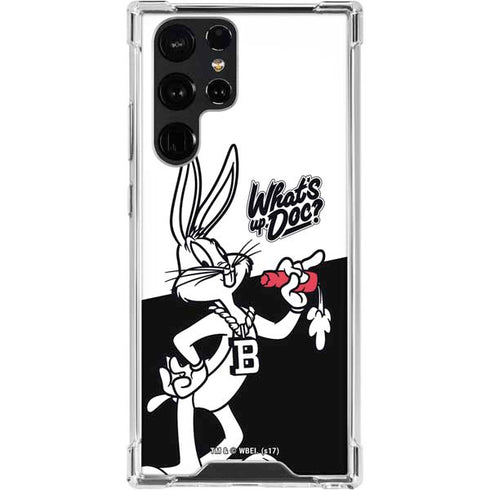 Looney Tunes Retro Bugs Bunny Galaxy S24 Ultra Clear Case