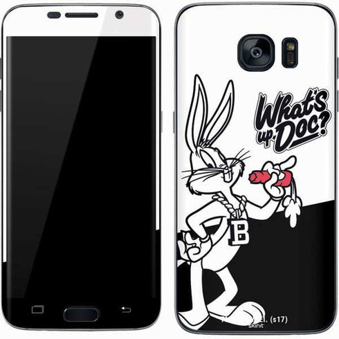 Looney Tunes Retro Bugs Bunny Galaxy S7 Skin