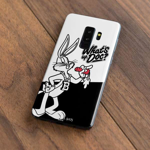 Looney Tunes Retro Bugs Bunny Galaxy S9 Plus Skin