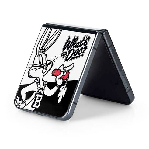 Looney Tunes Retro Bugs Bunny Galaxy Z Flip5 5G Skin