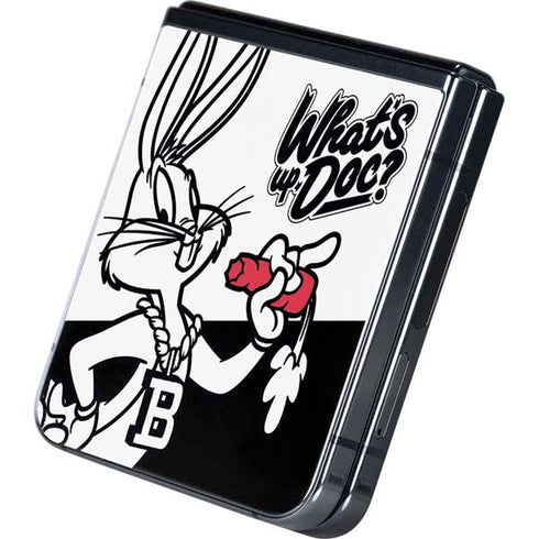 Looney Tunes Retro Bugs Bunny Galaxy Z Flip5 5G Skin