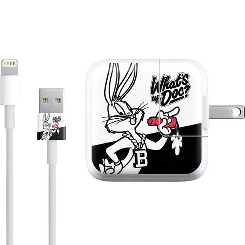 Looney Tunes Retro Bugs Bunny iPad Charger (10W USB) Skin