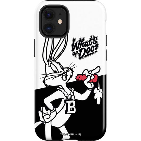 Looney Tunes Retro Bugs Bunny iPhone 12 Mini Impact Case