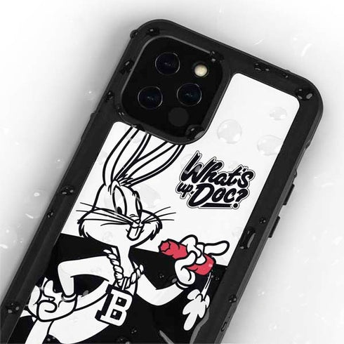 Looney Tunes Retro Bugs Bunny iPhone 12 Pro Max Waterproof Case
