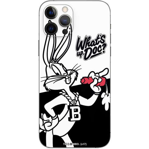 Looney Tunes Retro Bugs Bunny iPhone 12 Pro Skin