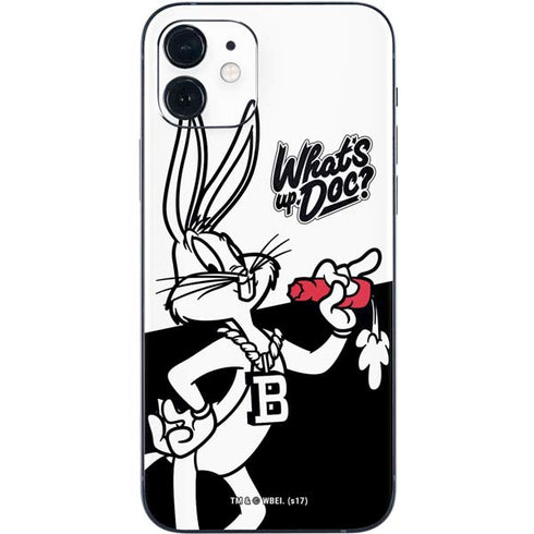 Looney Tunes Retro Bugs Bunny iPhone 12 Skin