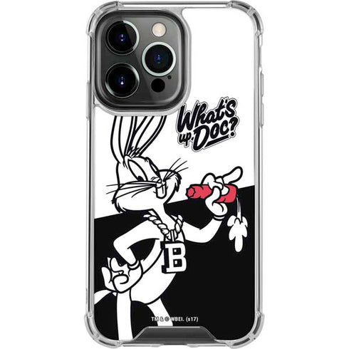 Looney Tunes Retro Bugs Bunny iPhone 13 Pro Clear Case