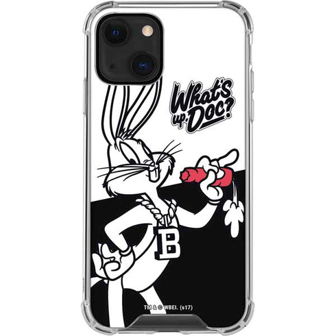Looney Tunes Retro Bugs Bunny iPhone 14 Plus Clear Case