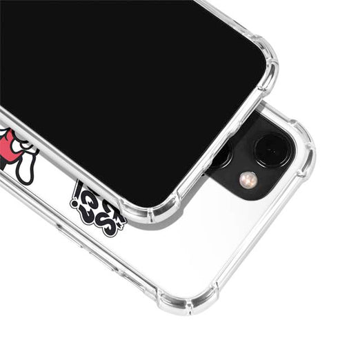 Looney Tunes Retro Bugs Bunny iPhone 14 Plus Clear Case