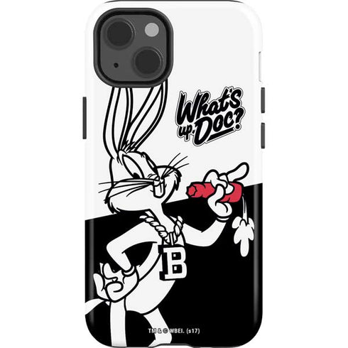 Looney Tunes Retro Bugs Bunny iPhone 15 Impact Case