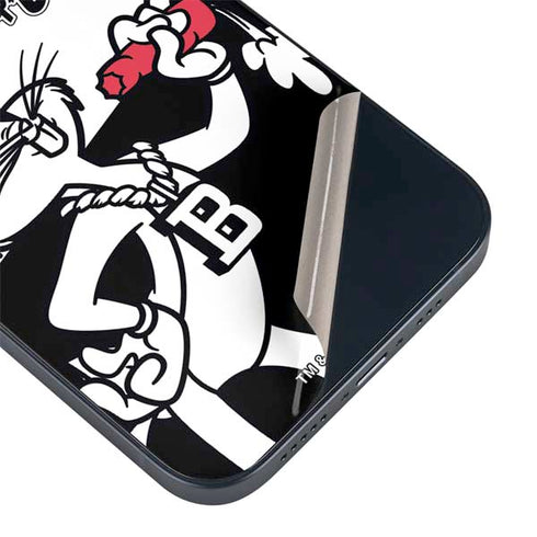 Looney Tunes Retro Bugs Bunny iPhone 15 Plus Skin