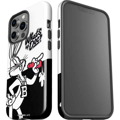Looney Tunes Retro Bugs Bunny iPhone 15 Pro Impact Case