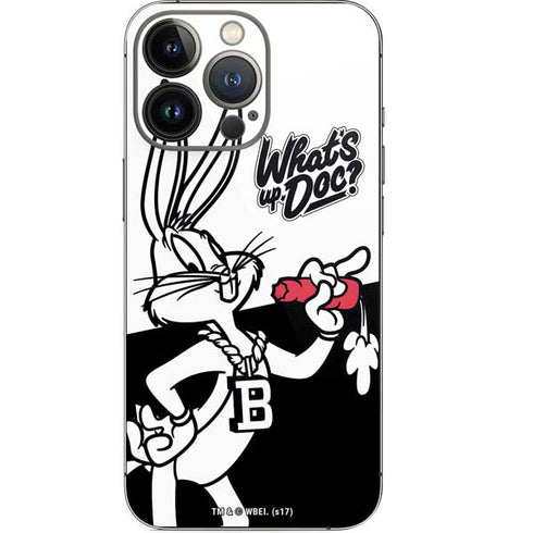 Looney Tunes Retro Bugs Bunny iPhone 14 Pro Skin