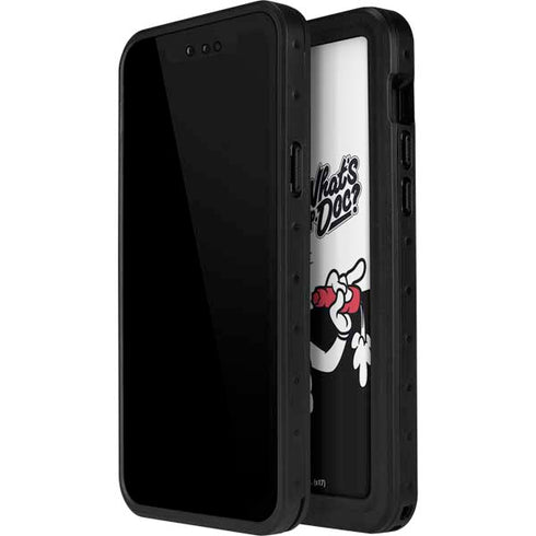 Looney Tunes Retro Bugs Bunny iPhone 14 Pro Waterproof Case