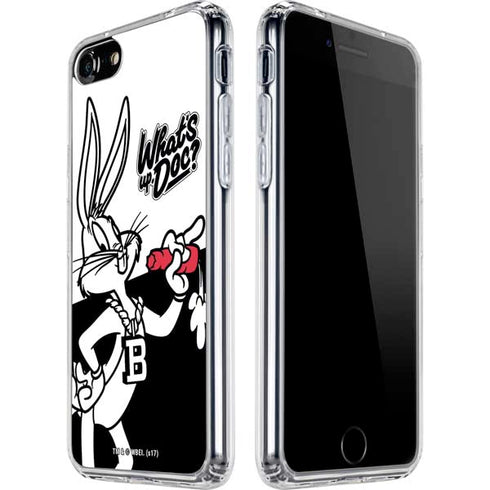 Looney Tunes Retro Bugs Bunny iPhone SE (2nd & 3rd Gen) Clear Case