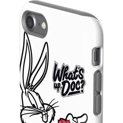 Looney Tunes Retro Bugs Bunny iPhone SE (2nd & 3rd Gen) Pro Case