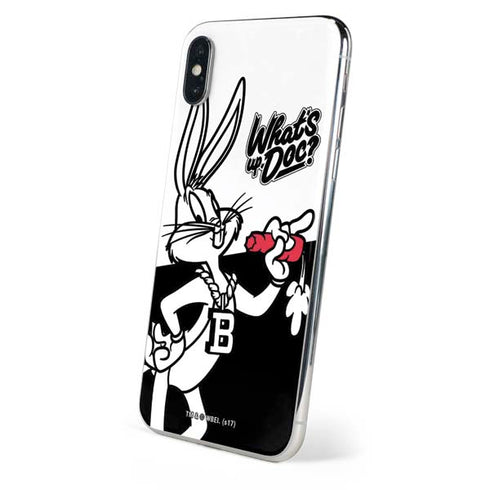 Looney Tunes Retro Bugs Bunny iPhone X Skin