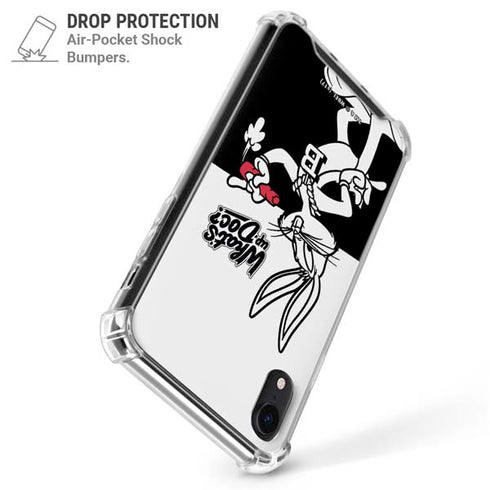 Looney Tunes Retro Bugs Bunny iPhone XR Clear Case