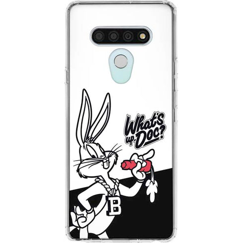Looney Tunes Retro Bugs Bunny LG Stylo 6 Clear Case