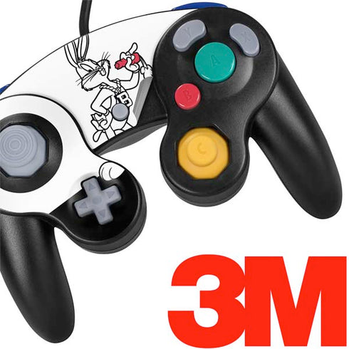 Looney Tunes Retro Bugs Bunny Nintendo GameCube Controller Skin