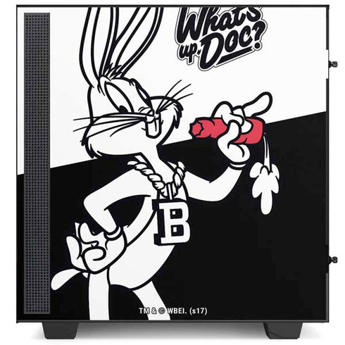Looney Tunes Retro Bugs Bunny NZXT H510 Compact ATX Mid-Tower Case Skin
