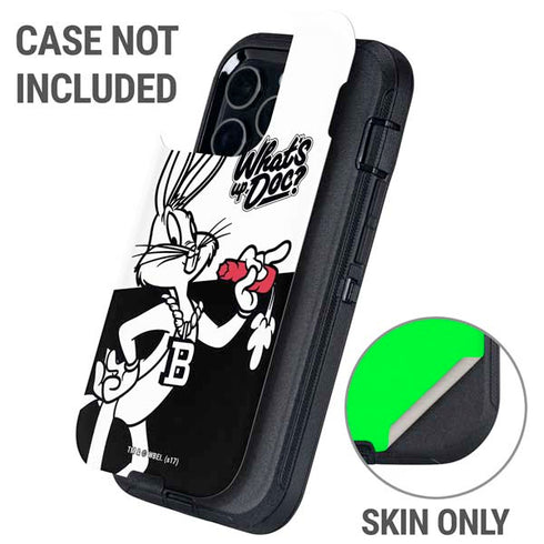 Looney Tunes Retro Bugs Bunny Otterbox Defender iPhone Skin