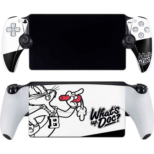 Looney Tunes Retro Bugs Bunny PlayStation Portal Remote Player Skin