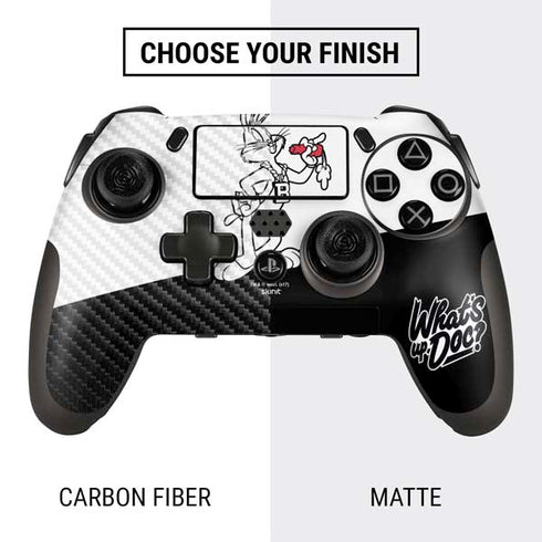 Looney Tunes Retro Bugs Bunny PlayStation Scuf Vantage 2 Controller Skin