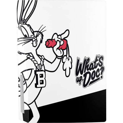 Looney Tunes Retro Bugs Bunny PS5 Console Skin
