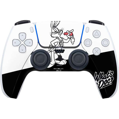 Looney Tunes Retro Bugs Bunny PS5 Controller Skin