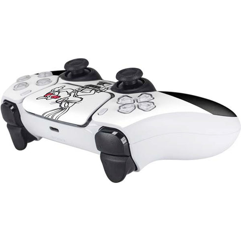 Looney Tunes Retro Bugs Bunny PS5 Controller Skin
