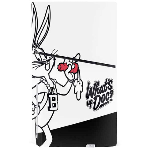 Looney Tunes Retro Bugs Bunny PS5 Slim Disk Bundle Skin