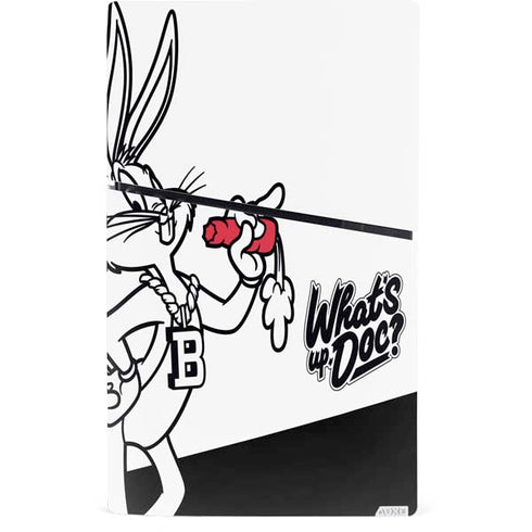 Looney Tunes Retro Bugs Bunny PS5 Slim Digital Edition Console Skin