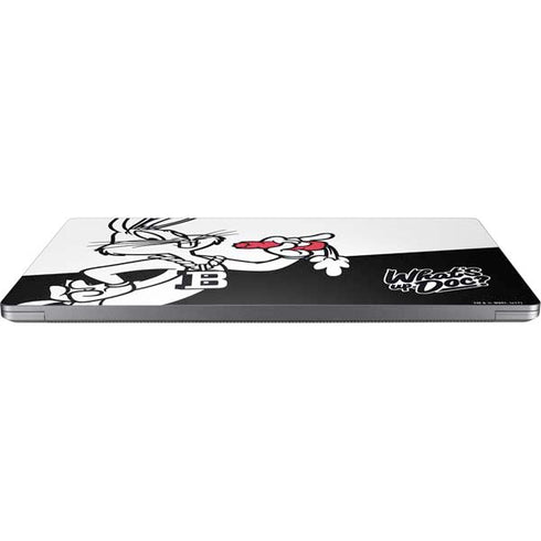 Looney Tunes Retro Bugs Bunny Universal Laptop 16.6in (13.4 x 9.7in) Skin