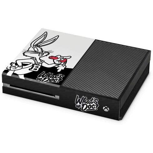 Looney Tunes Retro Bugs Bunny Xbox One Console Skin