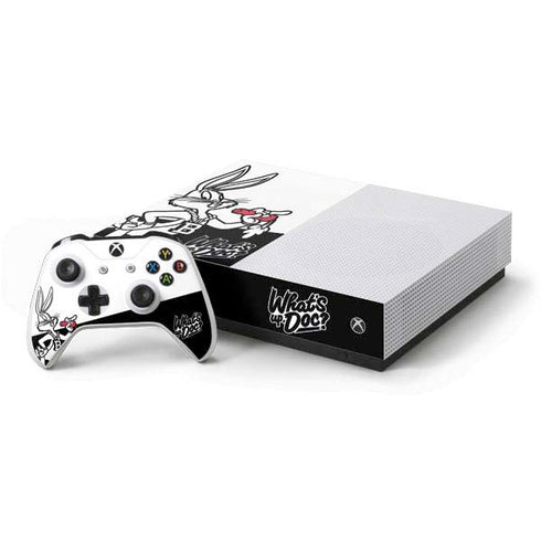 Looney Tunes Retro Bugs Bunny Xbox One S All-Digital Edition Bundle Skin