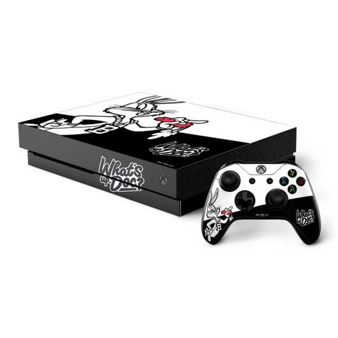 Looney Tunes Retro Bugs Bunny Xbox One X Bundle Skin