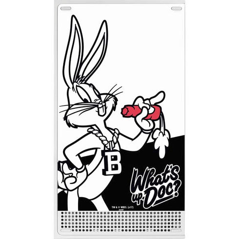Looney Tunes Retro Bugs Bunny Xbox Series S Console Skin