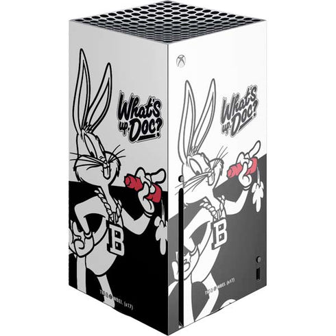 Looney Tunes Retro Bugs Bunny Xbox Series X Console Skin