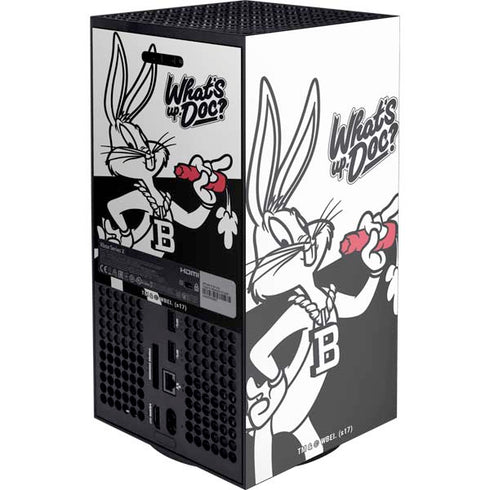 Looney Tunes Retro Bugs Bunny Xbox Series X Console Skin