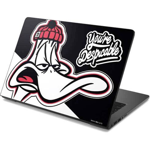 Looney Tunes Retro Daffy Duck Dell Chromebook Skin