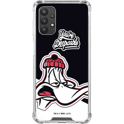 Looney Tunes Retro Daffy Duck Galaxy A32 5G Clear Case