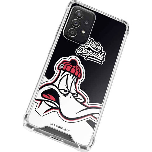 Looney Tunes Retro Daffy Duck Galaxy A52 5G Clear Case