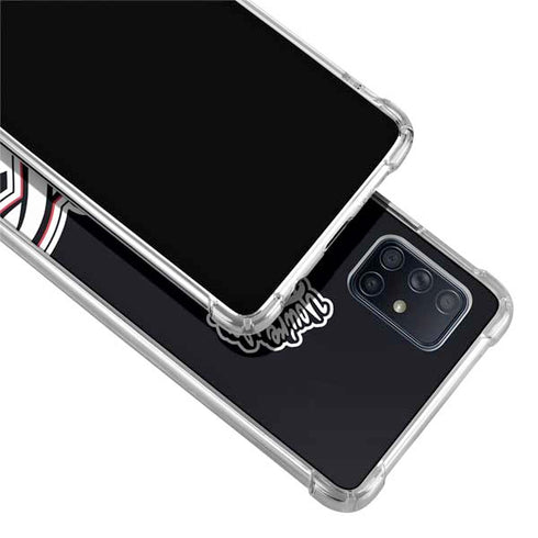 Looney Tunes Retro Daffy Duck Galaxy A71 5G Clear Case