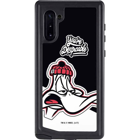 Looney Tunes Retro Daffy Duck Galaxy Note 10 Waterproof Case