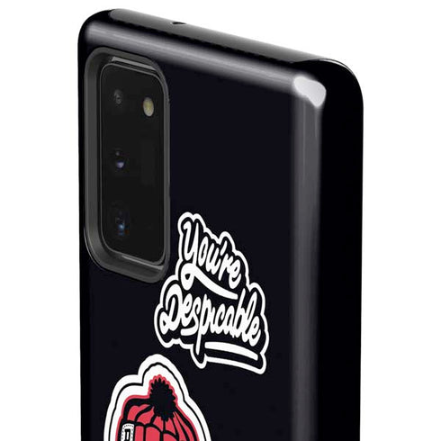 Looney Tunes Retro Daffy Duck Galaxy Note20 5G Pro Case