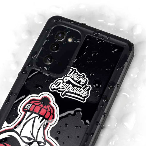 Looney Tunes Retro Daffy Duck Galaxy Note20 5G Waterproof Case